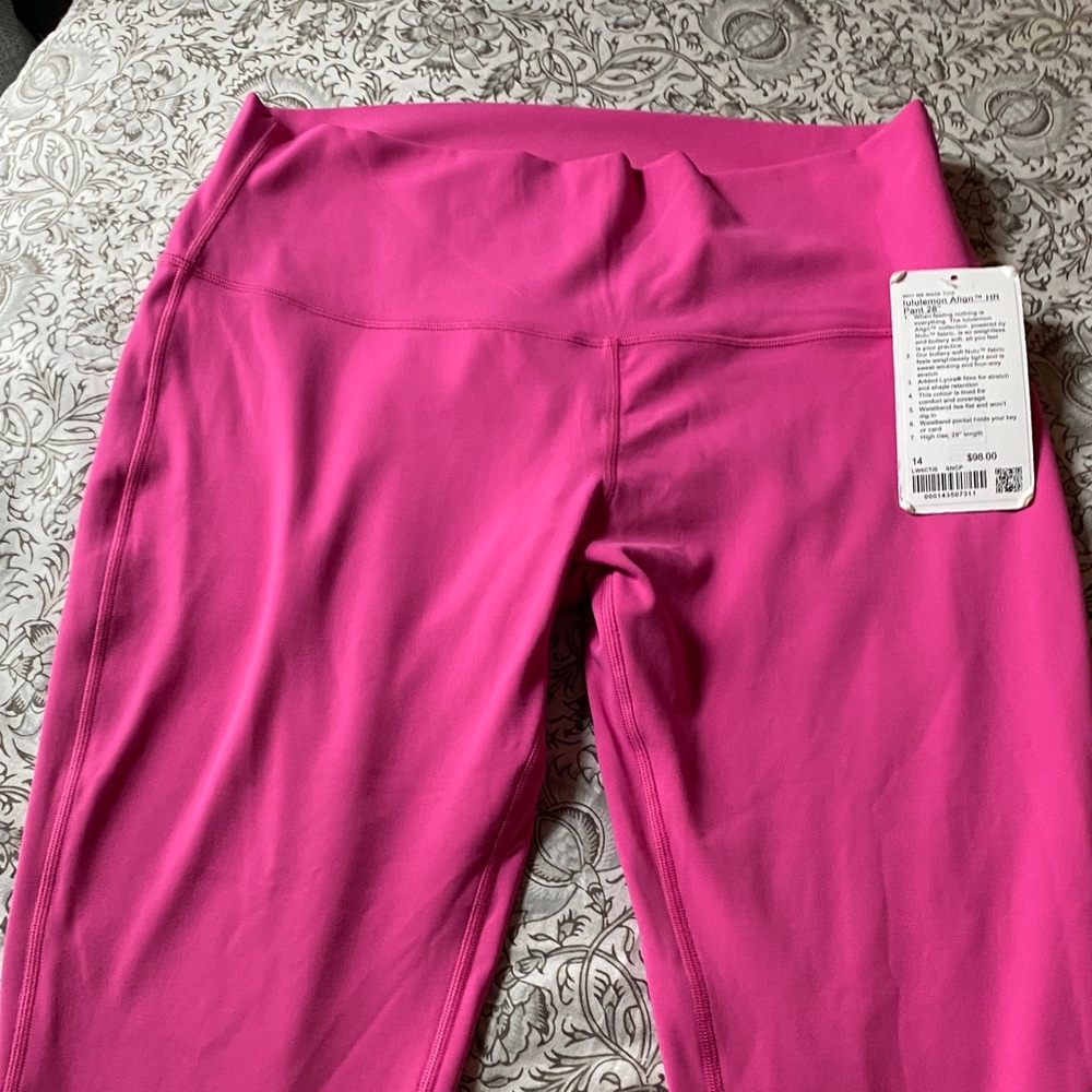 Lululemon Align  Pink Women's Leggings